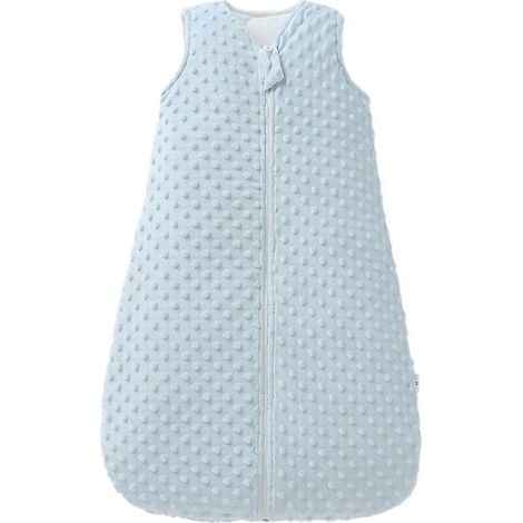 Dicker, trittfester Winterschlafsack für Babys, hellblau (1/5)