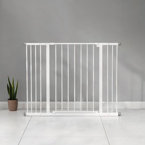 Barrière pour animaux en métal plastique 107 x 2 x 76 cm (1/5)