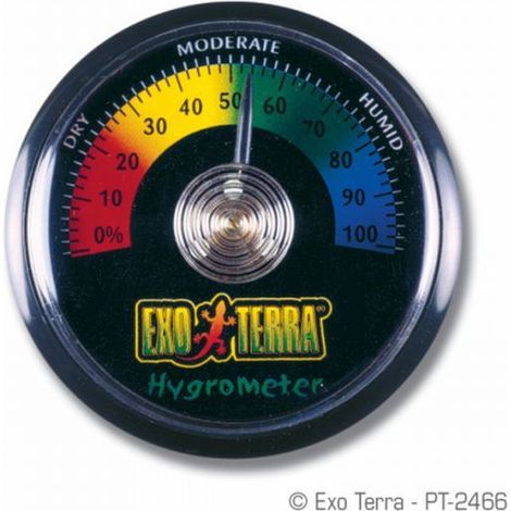 Exo Terra Hygromètre Analogique Noir 5,5 cm (1/5)