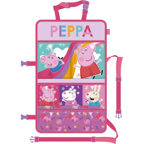 Organiseur de siège arrière de voiture - Peppa Pig - 35x58 cm