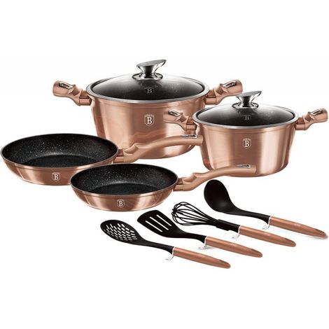 Set di vasi in granito color oro rosa Berlinger Haus BH-6142 (1/5)