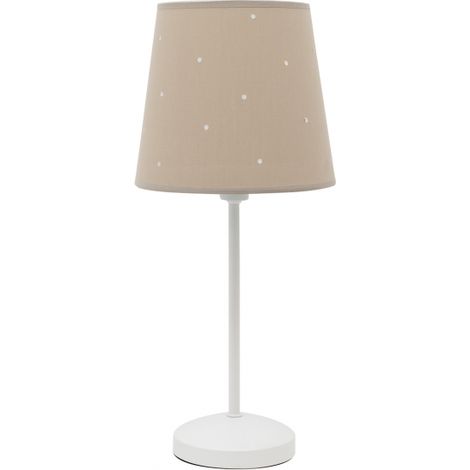 Lampe de table abrila Conscience couleur pierre 47 cm hauteur