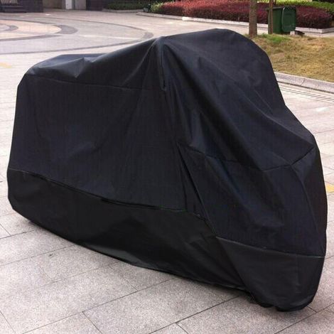 Couverture de Moto Vélo étanche pour Couverture de Moto Contre Poussière Pluie Extérieur (1/2)