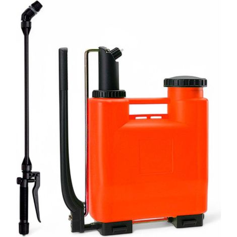 Bomba pulverizadora de mochila 12 l con lanza de presión de 65 cm con accionamiento manual Olimpia