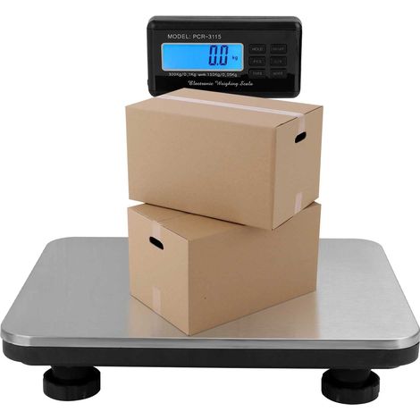 Youyijia Paketwaage 300kg Schwere Digitalwaage Elektronische Bodenwaage mit Display zum Wiegen für Zuhause (1/5)