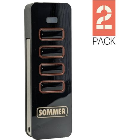 Télécommande SOMMER 4018 - 4 canaux 868 Pack de 2 (1/2)