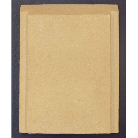 Déflecteur en bas pour inserts chauffants Rubin K18 de Leda - chamotte - dimensions d'encastrement parfaitement adaptées (1/2)