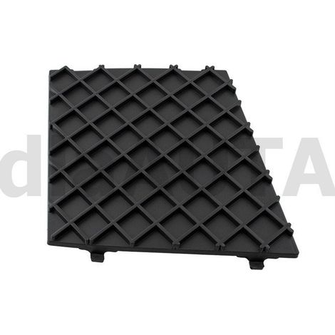 Parrilla del BMW Serie 5 E60 M-package 03-06 en el parachoques delantero derecho (1/2)