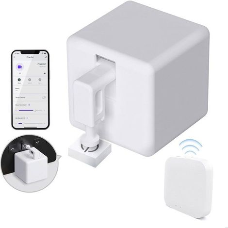 V3 Smart button Pusher télécommande sans fil Smart Switch avec passerelle (1/4)