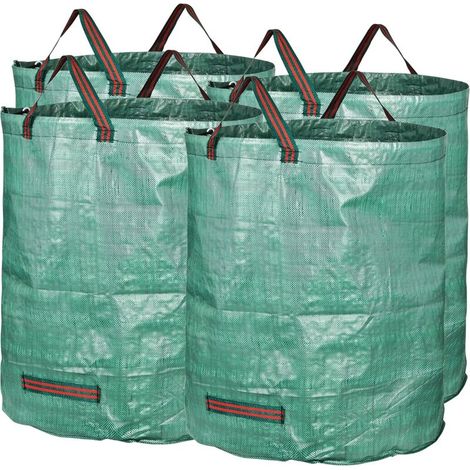 4pcs Sacs XXL de Jardin 272L indéchirables Réutilisable A (1/5)