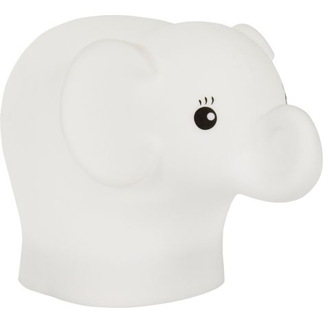 Litecraft Glow Elephant Table Lamp LED Children's Night Light - Colour Changing (1/5)