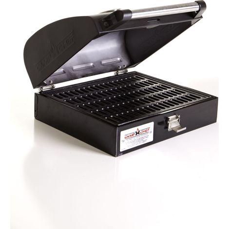 Camp Chef Deluxe BBQ Grill Box Gasgrill Gas Kocher Camping für Kochstellen (1/4)