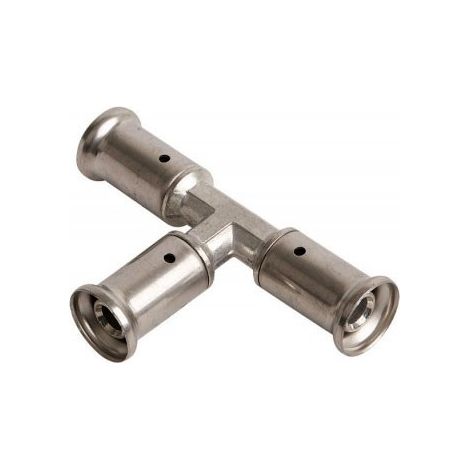 HENCO 20x20x20 pezzo a T multistrato in ottone per crimpatura - 9P-202020