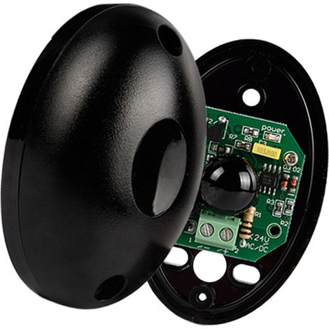 Capteur infrarouge DC12V à faisceau photoélectrique pour portail automatique, porte de garage, volet roulant, barrière anti-effraction, accessoire pour ouvre-portail coulissant 24V, 1 paire (émetteur (1/2)