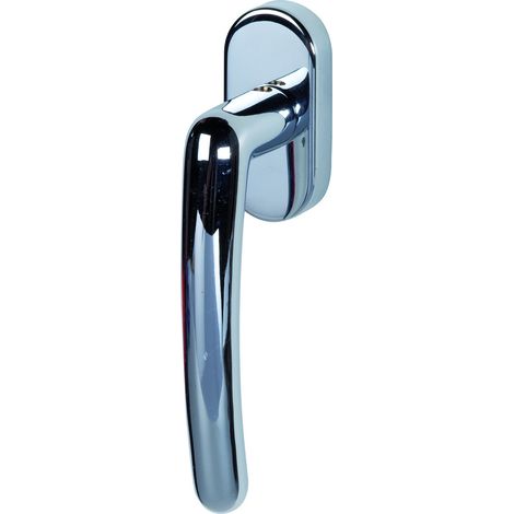 poignée de porte en laiton chromé longueur de la tige 35 mm, 32861520K1 fensterbeschlag