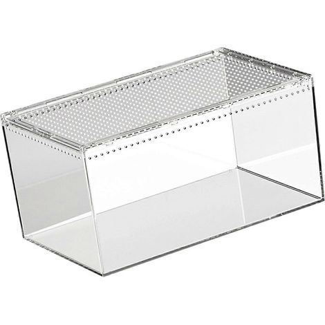 Boîte d'alimentation pour reptiles, cage portable professionnelle pour caméléons, grenouilles et tortues, convient aux petits habitats et aux nurseries (1/5)