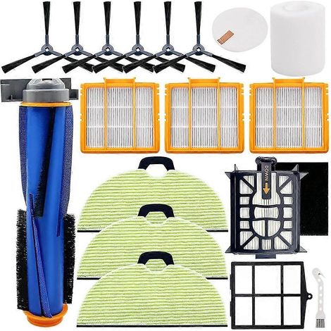Filtre pour aspirateur brosse pour aspirateur Filtre de brosse pour aspirateur filtre de Shark AV2610WA RV2610WA Matrix Plus 2 – In 1 Robot Aspirateur Main Side Brosse Filtre Mops (1/5)