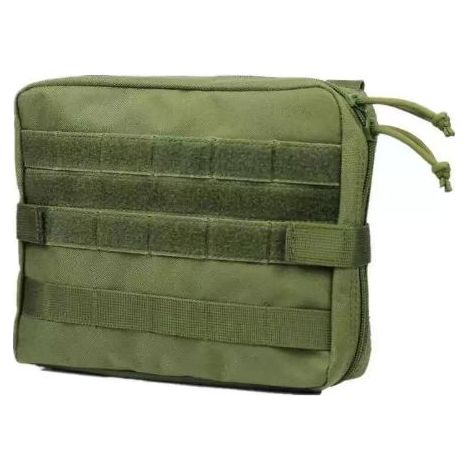 vert militaire Trousse médicale tactique d'extérieur, kit de survie multifonctionnel, trousse de premiers secours, sac de rangement pour outils d'extérieur pour passionnés de matériel militaire (1/5)
