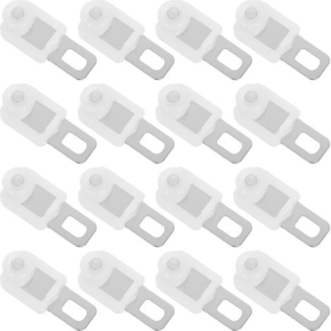 CCYKXA roulettes pour Rideau Coulissant en Lot de 50 Rouleaux Silencieux pour Rail De Rideau Accessoires Robustes pour Maison