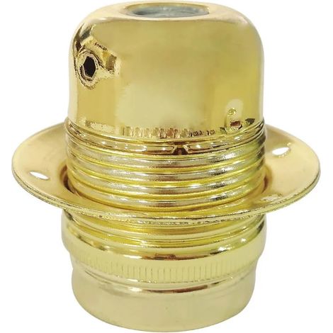 Lampenfassung aus Metall mit E27-Gewinde