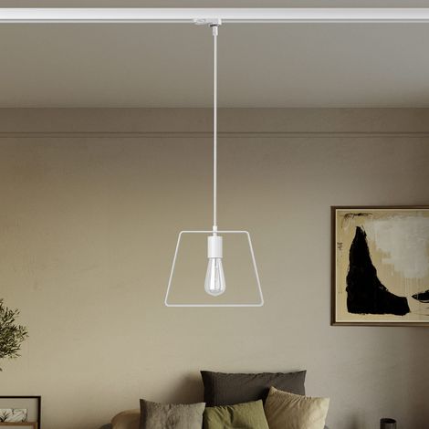 Creative Cables - Suspension Duedì avec base sur rail - Ampoule non incluse (1/5)