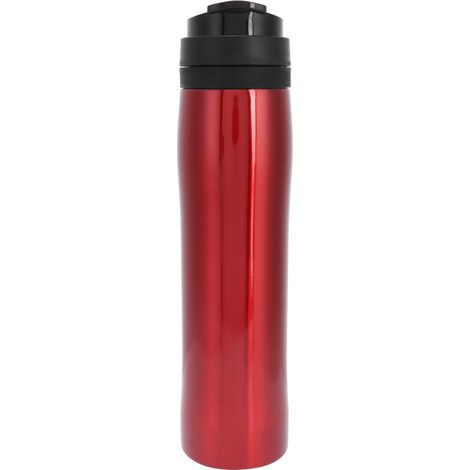 Mug de voyage portable en acier inoxydable avec cafetière et filtre, bouteille de thé incluses - Cadeau original pour les voyages (1/5)