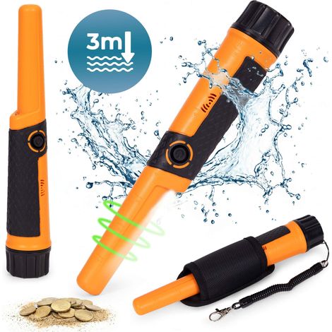 Metal detector impermeabile con puntatore e luce LED (1/5)