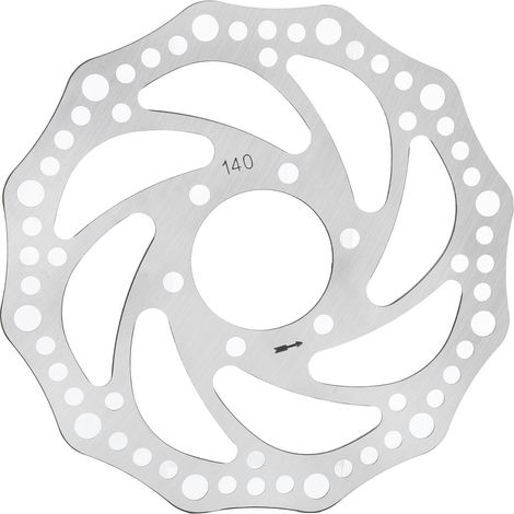 Disque de frein pour trottinette électrique, plaquettes en acier inoxydable, diamètre 14 cm (5,5 pouces), diamètre intérieur 3,8 cm (1,5 pouce). (1/5)