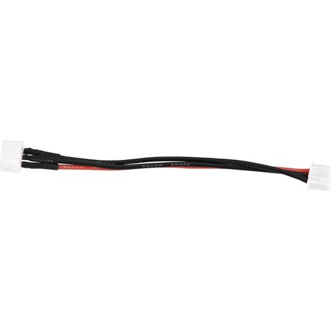 Câble/connecteur de chargeur d'équilibrage de batterie 2S 22AWG 100 mm (2S)