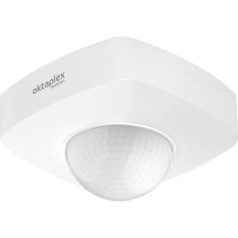 détecteur de Mouvement extérieur 360° IP65 Blanc (1/5)
