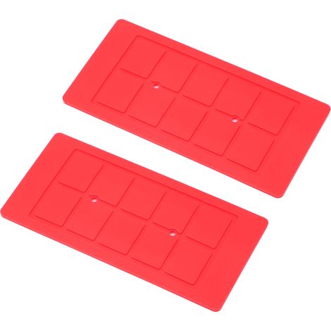 Tapis silicone antidérapants, plaques de réparation résistantes à la chaleur, isolants thermiques haute température, sets de 2 ou 4 carrés adhésifs universels. (1/5)
