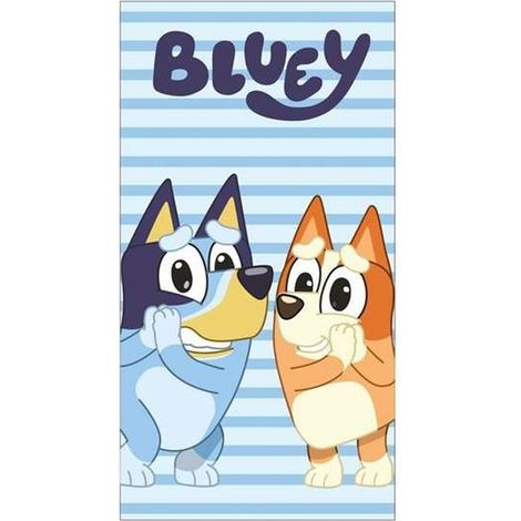 Telo da Mare Bluey Azzurro Chiaro 70 x 140 cm