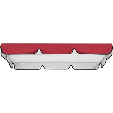 Swing Cover for Garden - Double Replacement Fabric Cover for Outdoor Swing