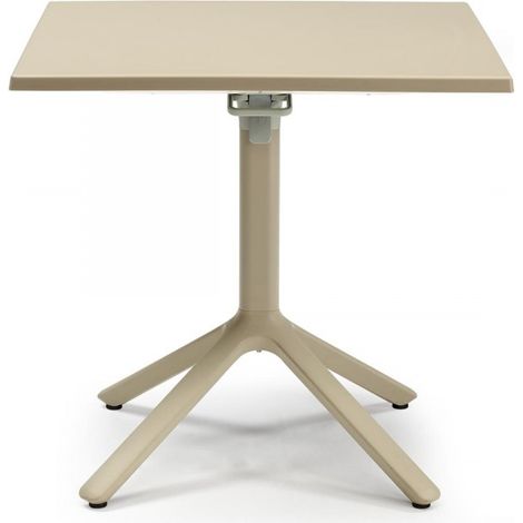 Tavolo ribaltabile Eco 80x80 cm tortora (1/3)