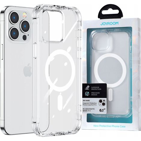 Étui magnétique transparent Joyroom JR-14H7 pour iPhone 14 Plus