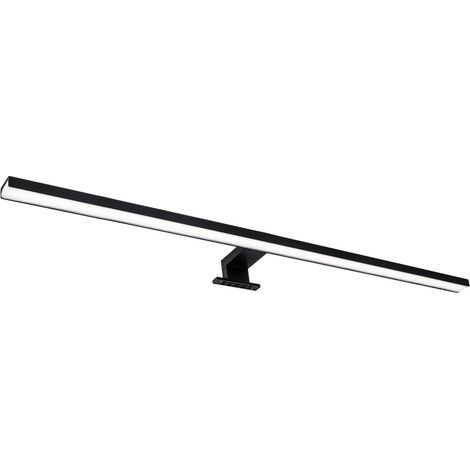 Applique miroir LED 15W 4000K noir 90cm IP44 Polux (1/2)