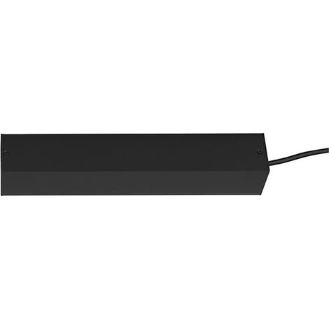 [NEUWERTIG] B-Ware Nova Luce Transformator Trafo Shallow Kunststoff Schwarz Schienensystem 180 W (1/2)