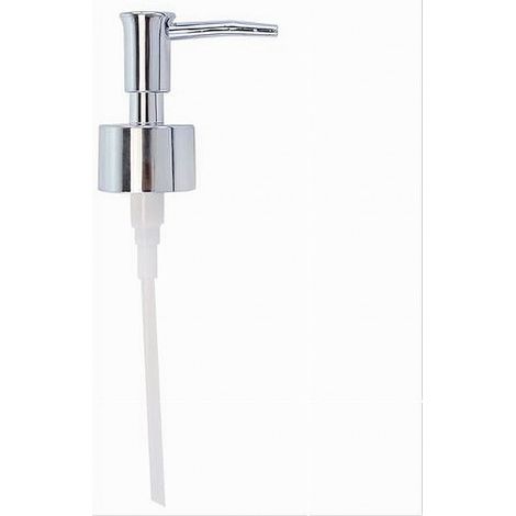 Cleafe - Erogatore Dosa Sapone Liquido Dispenser Pompa Ricambio Argento Universale 79817 - (1/5)