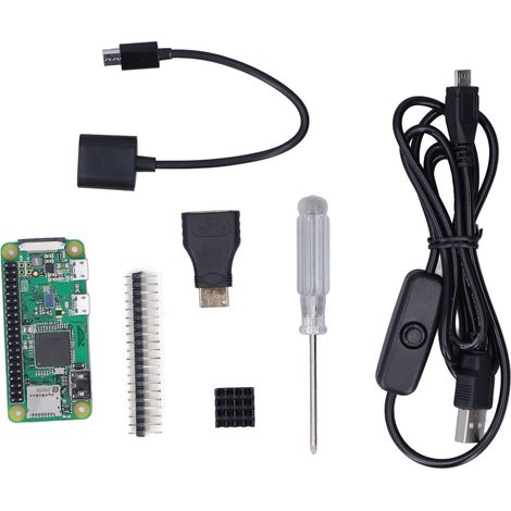 Carte mère WIFI 40PIN GPIO pré-soudé pour Raspberry Pi Zero WH, kit développement avec connecteur enfichable, compatible Zero 2W, interface SPI, idéal IoT, 1 pièce (1/5)