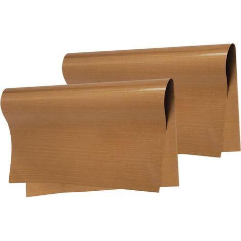 Ipetboom 2 feuilles Tapis de Cuisson Réutilisable Chaleur pour Moules à Gâteau Lisse Lot'-'- (1/5)