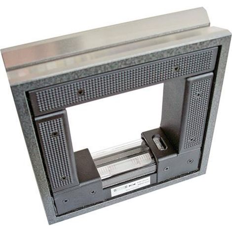 ROECKLE Rahmen-Richt- Wasserwaage 100x100mm 0,02mm/m