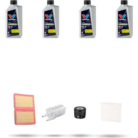 Kit tagliando 4 FILTRI e 4L OLIO compatibile con Skdoa Rapid (NH3,NH1) 1.0 TSI 81kw dal 2017 (1/5)