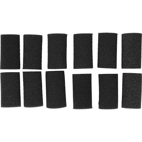 Kits de remplacement pour filtre à éponge de bassin (12 colonnes), adaptés aux accessoires d'aquarium (1/5)
