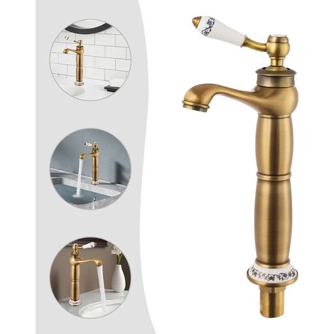 Küchenarmaturen, Einhebelmischer, Vintage-Armaturen, Vintage-Badarmaturen, Waschtischarmaturen, Armaturen aus Messingverbundwerkstoff (1/5)