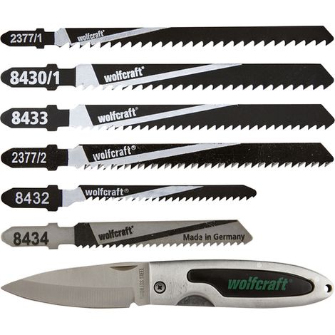 Craft Ensemble de lames de scie sauteuse standard 12 pcs (1/5)