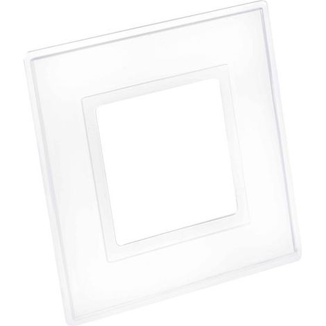 Dencon 88032NB Clear Finger Plate 1-Gang Pack of 2 DCN88032NB