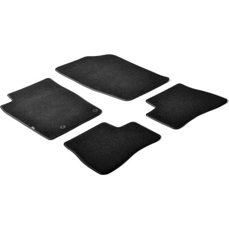 Set tappeti su misura in moquette - compatibile per Peugeot 206 3p (09/9802/09) - Peugeot 206 5p (09/9802/09) - Peugeot 206 Plus 3p (03/0901/13) - Peugeot 206 Plus 5p (03/0901/13) - Peugeot 206 s