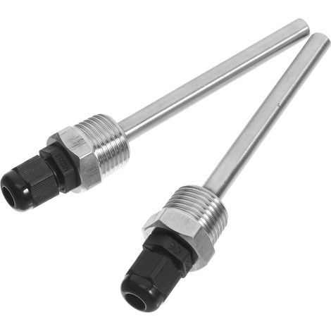 2pièces Doigt De Pour Chauffe-eau Couple Thermique Pour Instruments De Température Thermométrique Acier Inoxydable Pour Thermorégulateur (1/5)