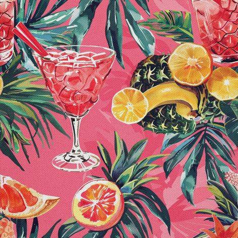 Outdoor-Dekostoffe Oxford - Motiv Cocktail DX8633 (1/5)