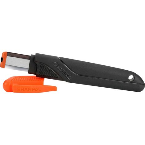 129N Garden Tool Sharpener, for Knives, Pruners, Axes, Machetes, Lawn Mower Blades (Quick Edge Adjustment/Burr Removal)